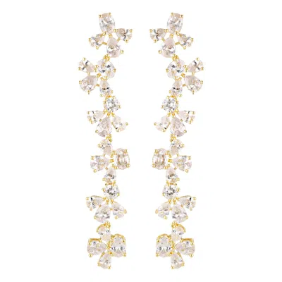 Stephanie Browne Australia Women's Fleur Earrings In Gold