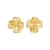 Stephanie Browne Australia Women's Gold Clover Earrings In Gold