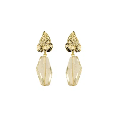 Stephanie Browne Australia Women's Gold Gloria Limone Earrings