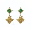Stephanie Browne Australia Women's Gold / Green Queen Bee Earrings