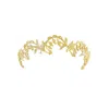 Stephanie Browne Australia Women's Gold Lily Of The Valley Diademe