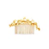 Stephanie Browne Australia Women's Gold Orchid Road Pearl Comb