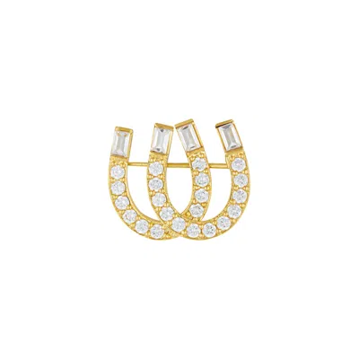 Stephanie Browne Australia Women's Gold Rivette Brooch