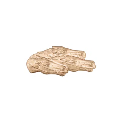 Stephanie Browne Australia Women's Gold Shadow Brooch