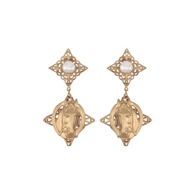 Stephanie Browne Australia Women's Gold The Belmont Earrings