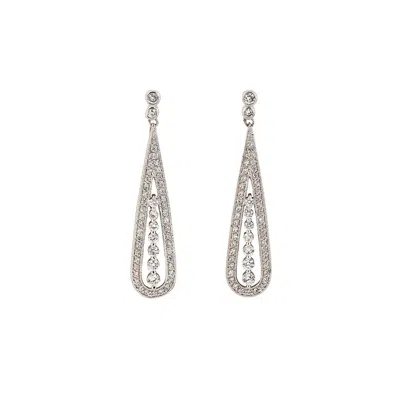 Stephanie Browne Australia Women's Jazz Earrings In Silver