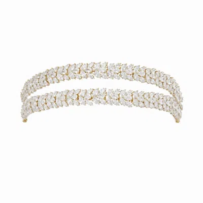 Stephanie Browne Australia Women's Loren Bandeau In Gold