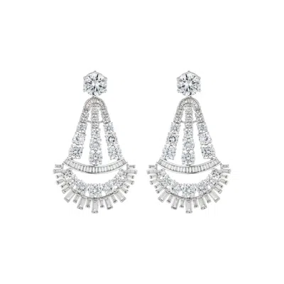 Stephanie Browne Australia Women's Monaco Earrings In Silver