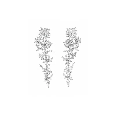 Stephanie Browne Australia Women's Sakura Earrings In Silver
