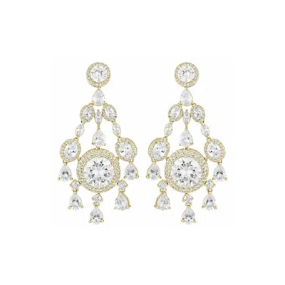Stephanie Browne Australia Women's Satine Earrings In Gold