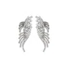 Stephanie Browne Australia Women's Silver Birds Of A Feather Earrings In Silver
