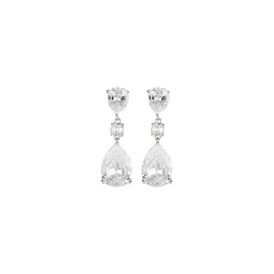 Stephanie Browne Australia Women's Silver Eternity Earrings