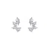 Stephanie Browne Australia Women's Silver Kitty Earrings In Silver