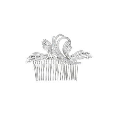 Stephanie Browne Australia Women's Silver Zoe Comb In Metallic
