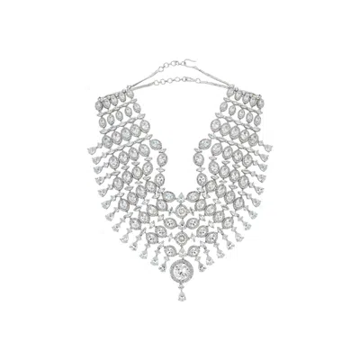 Stephanie Browne Australia Women's The Satine Necklace In Silver