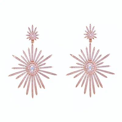 Stephanie Browne Australia Women's Venus Earrings - Rose Gold