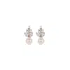 Stephanie Browne Australia Women's White / Silver Bocheron Pearl Earrings In Multi