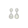 Stephanie Browne Australia Women's White / Silver Miss Mae Earrings