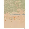 Stephanie Browne Pigeons Print In Multi