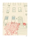 Stephanie Browne Townhouse Print In Multi