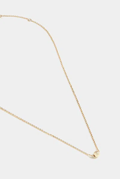 Stephanie Grace Jewellery Bead Necklace In Gold