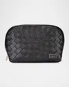 Stephanie Johnson Belize Lola Faux Leather Makeup Bag In Black