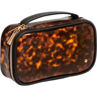 Stephanie Johnson Medium Makeup Case In Brown