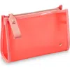 Stephanie Johnson Medium Zip Cosmetic In Pink
