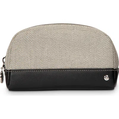Stephanie Johnson Mini Tropea Onyx Mae Cosmetics Pouch In Black