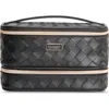 Stephanie Johnson Paros Coconut Jenny Train Cosmetics Case In Black