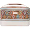 Stephanie Johnson Paros Coconut Jenny Train Cosmetics Case In Multi