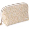 Stephanie Johnson Paros Coconut Lola Makeup Bag In White