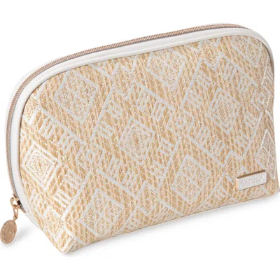 Stephanie Johnson Paros Coconut Lola Makeup Bag In White