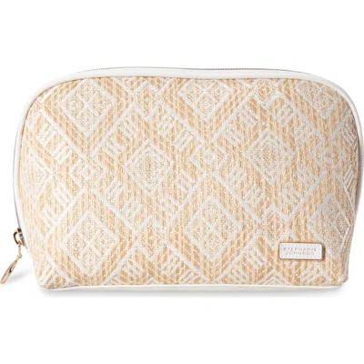 Stephanie Johnson Paros Coconut Lola Makeup Bag In White
