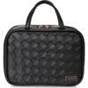 Stephanie Johnson Paros Coconut ml Traveler Cosmetics Case In Black