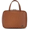 Stephanie Johnson Paros Coconut ml Traveler Cosmetics Case In Brown