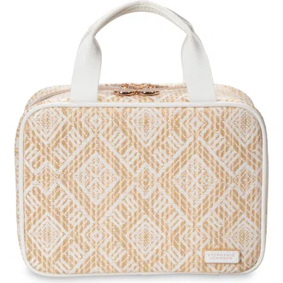 Stephanie Johnson Paros Coconut ml Traveler Cosmetics Case In Multi