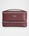 Stephanie Johnson Rosewood Ruby Royale Jenny Train Case In Ruby Royale