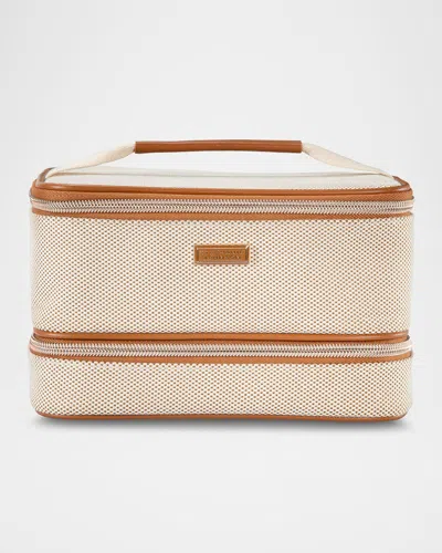 Stephanie Johnson Tropea Ivory Jenny Train Case In White