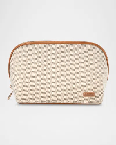 STEPHANIE JOHNSON TROPEA IVORY LOLA MAKEUP BAG