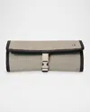Stephanie Johnson Tropea Onyx Ashley Jewelry Roll In Black