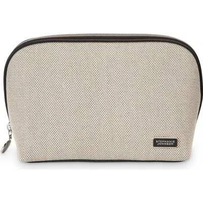 Stephanie Johnson Tropea Onyx Lola Makeup Bag In Black