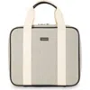 Stephanie Johnson Tropea Onyx Martha Large Brief Makeup Case In Black