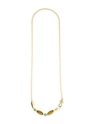 Pre-owned Stephanie Kantis Dyed Magnesite Chain Necklace In Multi