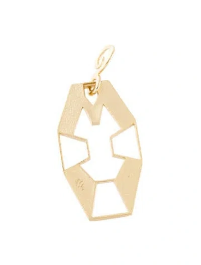 Pre-owned Stephanie Kantis Seminole Cutout Pendant In Multi