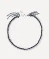 Stephanie Schneider Oxidised Silver 3 Strand Chain Bracelet