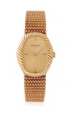 Stephanie Windsor 18k Yellow Gold Vintage Patek Philippe Ellipse 4462