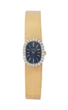 Stephanie Windsor Patek Philippe Model 3377/1 18k Yellow Gold Diamond Watch