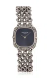 Stephanie Windsor Patek Philippe Vintage Ellipse Watch In Silver