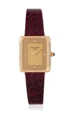 Stephanie Windsor Patek Philippe Vintage Gondolo Watch In Gold